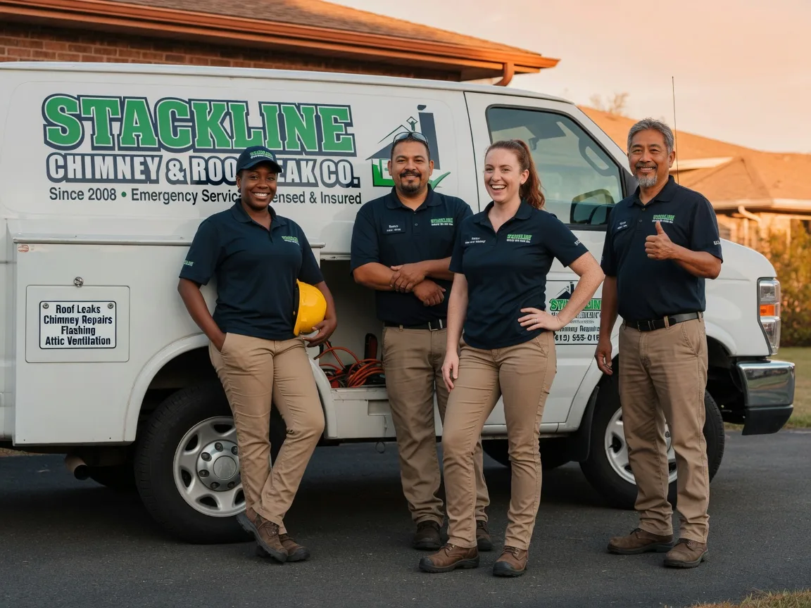 Chimney flashing repair company in Alsen, ND